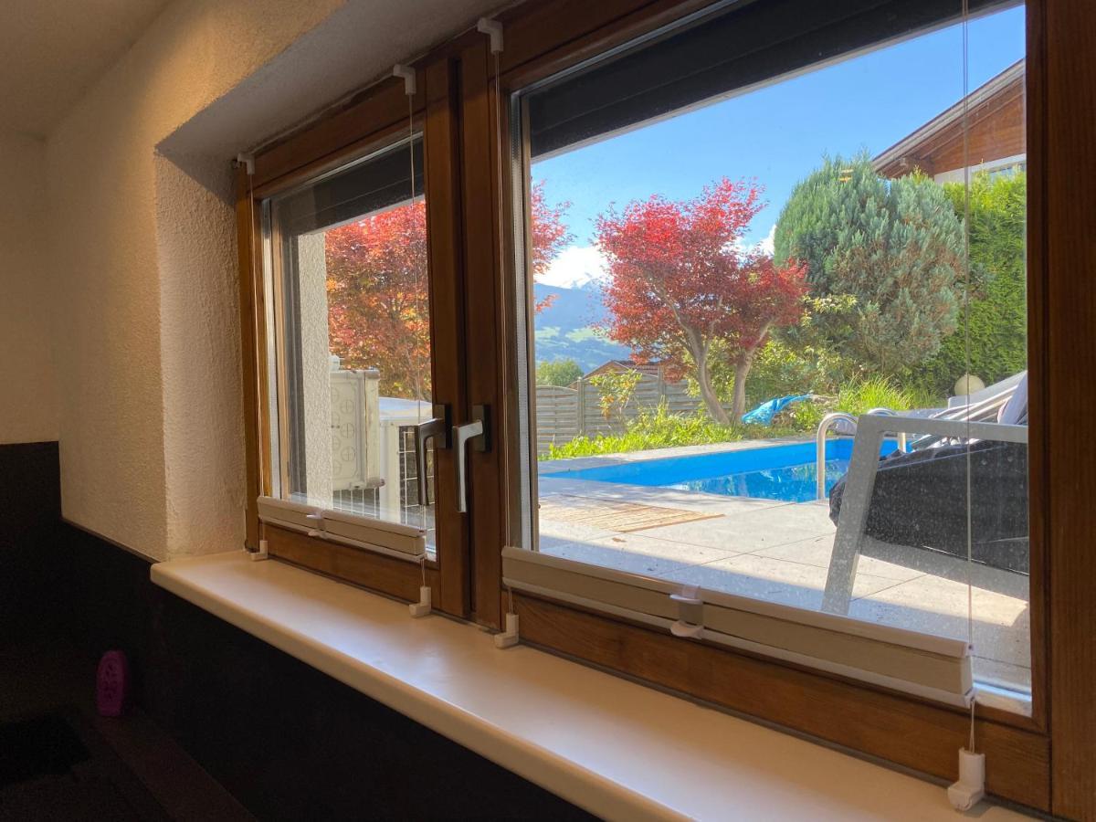 Apartment „Alpview“,Tirol Mit Sauna Und Pool Vomp 외부 사진